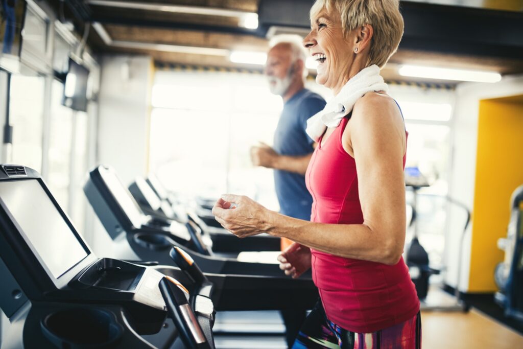 A person and person running on treadmills, Longevity and Quality of Life: Starting 2025 with Health and Vitality